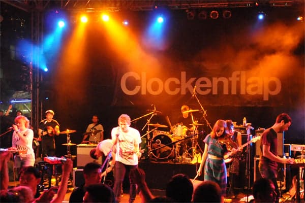 Clockenflap 2009 - 第一日．2009年11月7日．香港