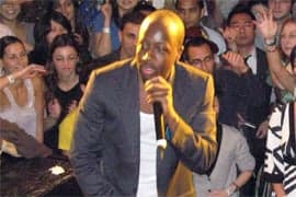 Wyclef Jean．2008年4月21日．香港